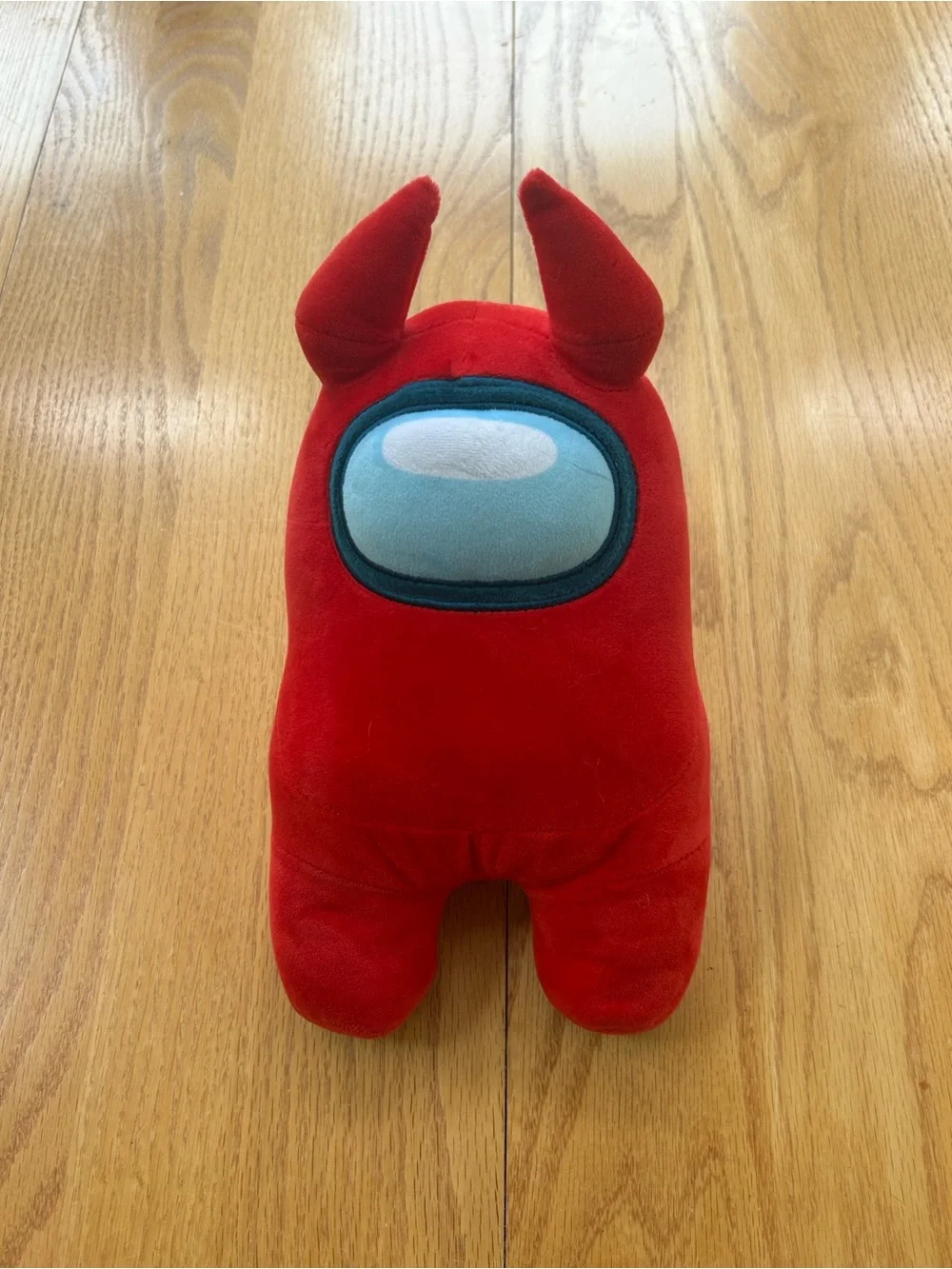 Among Us Toikido Red Crewmate Plush 12” Stuffed Toy Animal Devil Horns